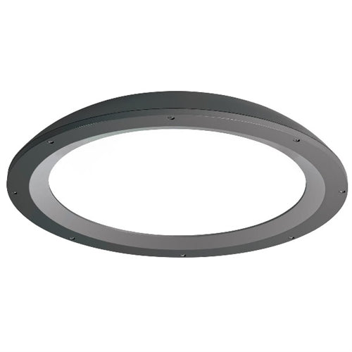 Beacon SRT2-50-5K7-5W-UNV-WHS 50W Edge-Lit Parking Garage LED Light Size 2, 5700 Lumens, 70 CRI, 5000K, Type 5 Wide Distribution, 120-277V, White Gloss Smooth