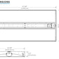 Columbia Lighting CCL24-5040-ELL14  2'x4' Center Lens LED Troffer, 5000 Lumens, 4000K, 1400 Lumens Battery Pack