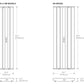 Columbia Lighting CLB4-50MX-W-EDU 4' LED High Bay, 5000K, 36000 Lumens, Wide Disribution, 0-10V Dimming, 120-277V