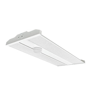 Columbia Lighting CLH1-LSCS-EDU-MD-ELL25 Field Switchable Lumen and CCT Color Temperature Linear High Bay, 0-10V Dimming to 10%, 120-277V, Medium Distribution, 25W Emergency Battery Pack