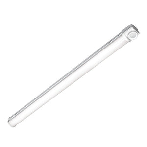 Columbia Lighting ESL4-30LW-FAW-EDU-HFU 4' Escalate Stairwell LED Light, 3000K, 4000 Lumens, Frosted Acrylic Lens, Wide Distribution, 0-10V Dimming, High-Frequency Ultra-Sonic Occupancy Sensor