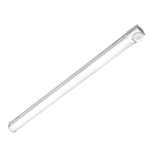 Columbia Lighting ESL4-40ML-FAW-EDU-ELL14 4' Escalate Stairwell LED Light, 4000K Color Temperature, 4500 Lumens, Frosted Acrylic Lens, Wide Distribution, 0-10V Dimming, 120-277V with Emergency Battery