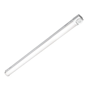 Columbia Lighting ESL4-40HL-FAW-DALIP-U-NXCS 4' Escalate Stairwell LED Light, 4000K Color, 5800 Lumens, Frosted Acrylic Lens, Wide Distribution, DALI driver, 120-277V, NXCS Wireless Indoor Occupancy & Photocell Sensor