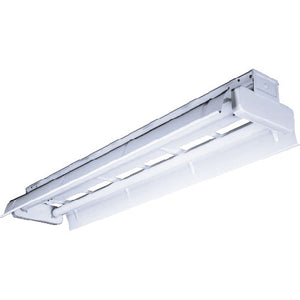 Columbia Lighting KL8-296HO-LE120 8' Premium Industrial Fixture, 2 Lamps,  110W or 95W T12 Lamp, 120V