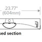 Columbia Lighting LCAT22-35MLG-EDU 30W 2'x2' LED Contemporary Architectural Troffer, 3500K, Medium Lumen, Grid Lay-in Ceiling, Static Air Function, 0-10V Dimming, 120-277V, with Dimming Bypass Module