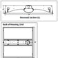 Columbia Lighting LCAT22-40MLG-EDU 30W 2'x2' LED Contemporary Architectural Troffer, 4000K, Medium Lumen, Grid Lay-in Ceiling, Static Air Function, 0-10V Dimming, 120-2777V