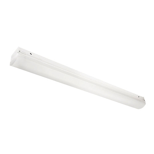 Columbia Lighting LCL4-40VL-EU 96W 4' Lensed LED Striplight, 4000K, Very High Lumen, Fixed Output, 120V-277V, White Finish