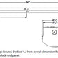 Columbia Lighting LCL8-35ML-EDU 96W 8' Lensed LED Striplight, 3500K, 10100 Lumens, 0-10V Dimming, 120-277V