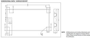 Columbia LEPC24-50MLG-LL-EU 40W 2'x4' LED Full Distribution Luminaire, 5000K, Medium Lumen Output, Grid Ceiling Type, Low Lamp Image Shielding, 120-277V