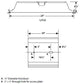 Columbia Lighting LJT22-40HLG-FSA12-EDU 43W 2'x2' LED Troffer with Advanced Solid State Technology, 4000K, High Lumen, Grid Ceiling, White Flush Steel Door, Pattern 12 Acrylic Lens Shielding, 0-10V Dimming, 120-277V