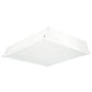 Columbia Lighting LJT22-40HLG-FSA12F-EU 43W 2'X2' LED Troffer with Adv Solid State Technology, 4000K, High Lumen, Grid Ceiling, White Flush Steel Door, Pattern 12 Acrylic Lens Shield, Fixed Output