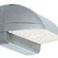 Hubbell Outdoor Lighting LNC2-18L-3K-070-2-U-BLT Small Lite LED Wallpack, 18 LEDs, 700mA, Type II Distribution, 120-277V, Black Matte Textured
