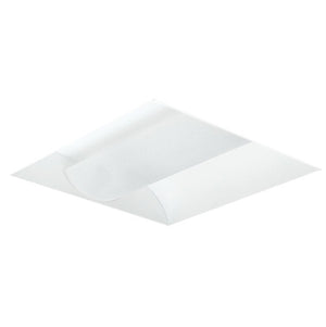Columbia Lighting LSTE22-35LWG-MPO-EDU 29W 2'x2' Stratus LED Architectural Recessed Light, 3500K, 2475-2700 Lumens, Grid Lay-In Ceiling Type, Metal Perforated with Overlay Shielding, 0-10V Diming, 120-277V