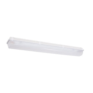 Columbia Lighting LXEP4-40LW-DFA-EDU 36W 4' LED Parking Garage Enclosed and Gasketed, 4000K, Deep Frosted Acrylic Shielding, 01-V Dimming, 120-277V