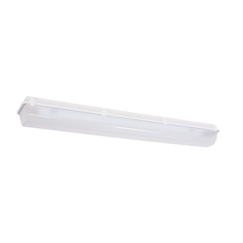 Columbia Lighting LXEP4-40LW-DFA-EDU 36W 4' LED Parking Garage Enclosed and Gasketed, 4000K, Deep Frosted Acrylic Shielding, 01-V Dimming, 120-277V