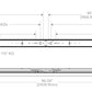 Columbia Lighting MPS8-40MW-C-W-ED-U-ELL14 8' MultiPurpose Linear LED Light, 80CRI,4000K, 7200 Lumens, Curve, Frosted Acrylic Lens, Wide Distribution, 0-10V Dimming, 120-277V, 