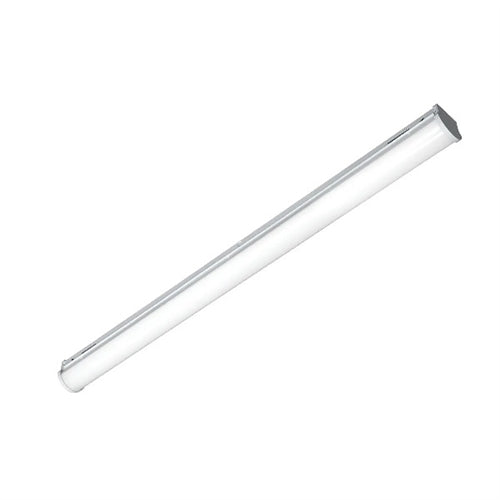 Columbia Lighting MPS4-35VL-CW-EDU 4' MultiPurpose Linear LED Light, 80 CRI, 3500K, 6800 Lumens, Curve Frosted Acrylic, Wide Distribution, 0-10V Dimming, 120-277V