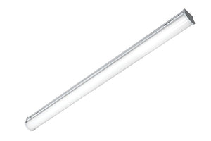 Columbia Lighting MPS4-35HL-CW-EDU 4' MultiPurpose Linear LED Light, 80 CRI, 3500K, 5800 Lumens, Curve Frosted Acrylic, Wide Distribution, 0-10V Dimming, 120-277V