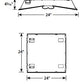 Columbia Lighting RLA22-40HLG-EDU 41W 2'x2' Recessed LED Architectural Luminaire, 4000K, High Lumen, Grid Ceiling, 0-10V Diming, 120-277V