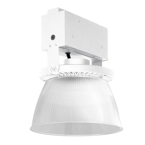 Columbia Lighting UTB2-840-MM-EDU-WA16-WH-N High Bay LED, Gen 2, 80 CRI, 4000K, 0-10V Dimming, 120-277V, Clear Acrylic 16", White, No Lens
