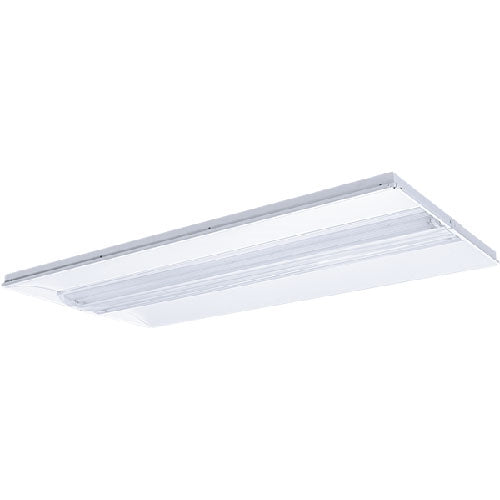 Columbia Lighting ZPT24-254G-LSRR-EPU 2'x4' Zero Plenum Troffer, Two 54W T5HO Lamps, Grid Lay-in Ceiling Type, Linear Prismatic Lens with Surface Relief Diffuser Shielding, Ribbed Curve Reflector, Electric T5, 1.00 Ballast Factor, 120V-277V