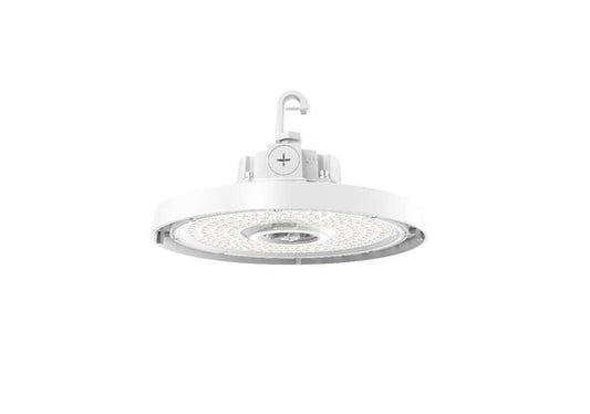 Columbia Lighting CRN2-2-LSCS-EDMV-SO-W 150/200/240W Wet Location High Bay, Lumen Switchable / CCT Switchable 3500/4000/5000K, 0-10V Dimming, 120–347V, Switchable Beam 100 Degrees /80 Degrees/60 Degrees, White