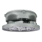 Streetworks CST-CA10-630-730-8-T5R-AP-20K 630W Celesteon LED Area Light, 10 COB Light Engine, 70 CRI,3000K, 480V, Type V Round Distribution, 20kV UL 1449 Surge Protective Device, Grey