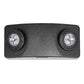 Compass Lighting CU2HLB LED Emergency Light, Black housing, 2.7W LED lamps, 550 lumens