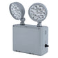 Compass Lighting CU2WB 1.875W Wet Location LED Emergency Light, Dual-Head Fully Adjustable, Black Finish