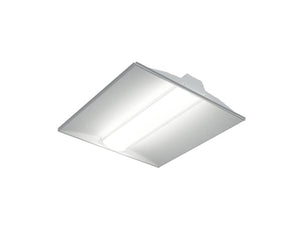 Corelite R2X-WO-3L30-LD5-UNV-22-T1-STD  2'x2' 27W Opal Lens Recessed Troffer LED, 3159 Lumens, 3000K, 120-277V, 1" T-Bar, 0-10V Dimming to 10%