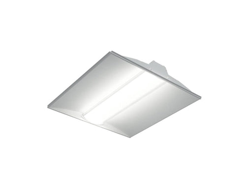 Corelite R2X-WO-3L30-LD5-UNV-22-T1-STD-EL14W  2'x2' 27W Opal Lens Recessed Troffer LED, 3159 Lumens, 3000K, 120-277V, 1" T-Bar, 0-10V Dimming to 10%, 14W Emergency Battery Pack