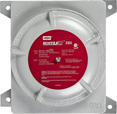 Dual-Lite 12XPB75K-TDR277 75W Hazardouz Location Emergency System, with 277VAC Time Delay Relay
