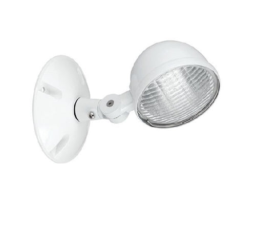 Dual-Lite CRHI 6V 5W LED Indoor Remote Lighting Head, Single Head, White Finish