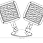 Dual-Lite CRHO2 6V 1W LED Outdoor Remote Lighting Head, Wet Location, Double Head, Silver Finish
