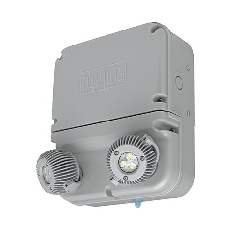 Dual-Lite DYN12-06L 12W NEMA4X Industrial High Lumen LED Emergency Light, No Self-Diagnostics, Wet Location, 6W LED Lamps