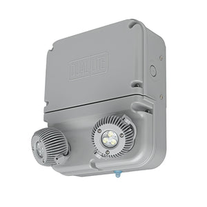 Dual-Lite DYN6I-4X-HTR-FP 12W NEMA4X Industrial High Lumen LED Emergency Light, Spectron Self-Diagnostics, NEMA4X/IP66 Rated, Heater for Cold Temp, Food Processing Rated, 3W Lamps