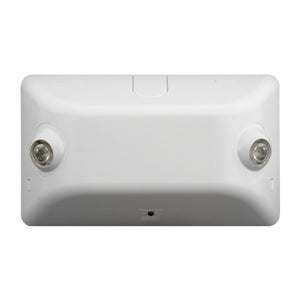 Dual-Lite EV2DI-24K 1W Architectural LED Emergency Light, Damp Location Listed, Spectron Self-Diagnostics, 220-240VAC 60Hz with Spectron, White Finish