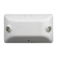 Dual-Lite EV4D-02L 1W Architectural LED Emergency Light with Remote Capacity, Damp Location Listed, with 2W LED Heads, White Finish