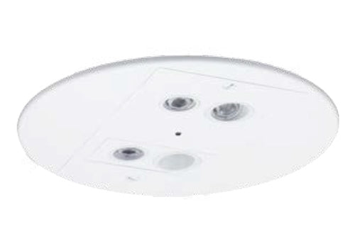 Dual-Lite EV4RB Recessed Ceiling Mount LED Emergency Light, Black Finish