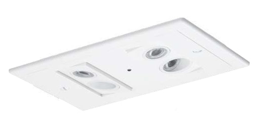 Dual-Lite EV4RI Recessed Ceiling Mount LED Emergency Light with Spectron Self Diagnostic, White Finish