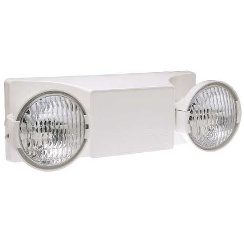 Dual-Lite EZ-2I 7.2W PAR 36 Dual Emergency Light, Spectron Self-Diagnostics, White Finish