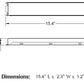 Dual Lite PLD10M 10W LED Battery Pack, 120-277V, Galvanized Steel