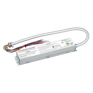 Dual Lite PLD7M 7W Emergency Battery Pack, Galvanized Steel with One 24" Conduit