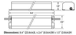 Dual-Lite UFO-3AW 32W-40W (2' - 4') T8, T10, or T12 Fluorescent Emergency Battery Pack, 350-450 Lumens
