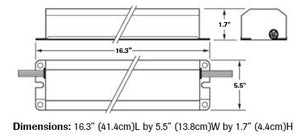 Dual-Lite UFO-7W One or Two 17W-40W (2'-4') or one 40W-215W (5'-8') T5, T8, T9, T10, or T12 Fluorescent Emergency Battery Pack, No Self-Diagnostics