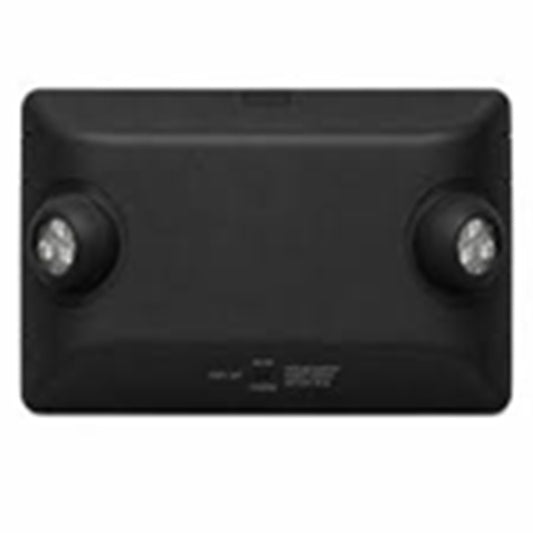 Dual-Lite EVHC-12-B-06L 12W High Lumen LED Emergency Light, No Self-Diagnostics, Black Finish, 6W LED Lamps