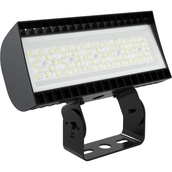 RAB FXLEDXST/480/7PR 80/60/40W Field-Adjustable LED Floodlight, 3000/4000/5000K, 5927-12083 Lumens, 480V, 7-Pin Receptacle