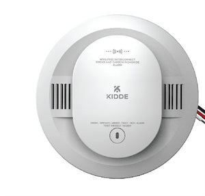 Firex SMDCFEX-VRF 2 AA Battery Operated Wire-Free Interconnect Photoelectric Smoke Alarm with Voice Alerts, Batteries Included