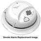 First Alert BRK SA4120B 120V AC/DC Hardwired with 9V Battery Backup Ionization Smoke Alarm (Upgraded to SMI100-AC)