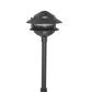 Focus Industries AL-03-LED3WIR 12V 3W Omni LED Cast Aluminum 6" 2 Tier Pagoda Hat Area Light, Weathered Iron Finish
